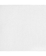 Aida 14ct fabric precut, white, beautiful and very soft fabric for embroidery.