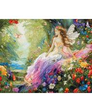 Cross Stitch Kit LETISTITCH - Enchanted Spring, L9932