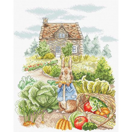 Cross Stitch Kit Summer Harvest / Récolte d'été, LETISTITCH, L8088