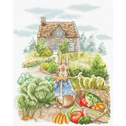 Cross Stitch Kit Summer Harvest / Récolte d'été, LETISTITCH, L8088