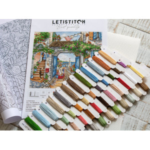 Letistitch To The Harbor Cross Stitch Kit L8004