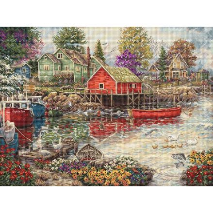 Cross Stitch Kit “Quiet Cove” LETISTITCH L8077