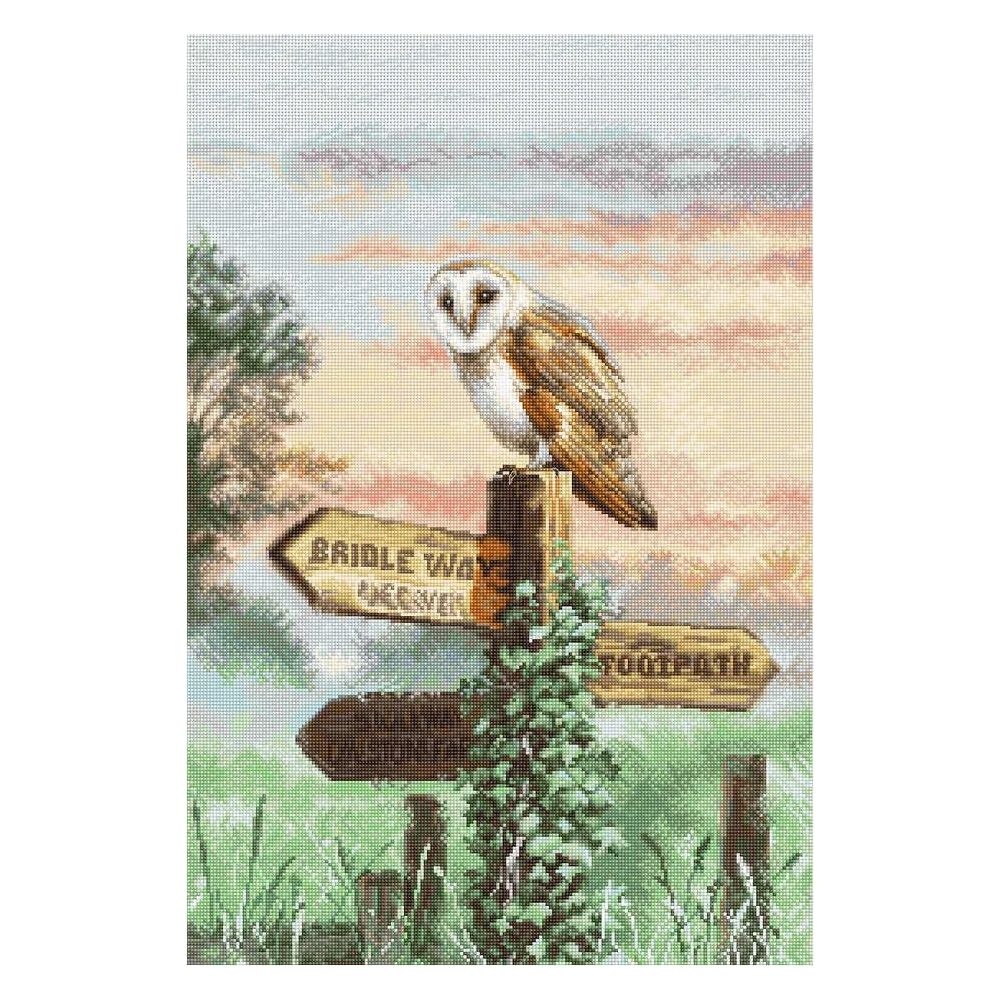 Cross-Stitch Kit Barn Owl  LETISTITCH L8031