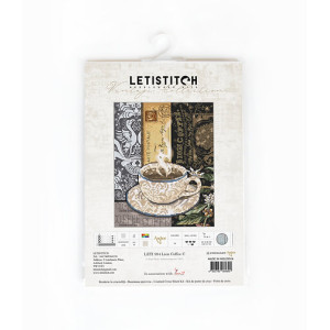 Cross-Stitch Kit “Lion Coffee C”  LETISTITCH LETI 994