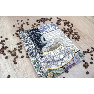 Cross-Stitch Kit “Lion Coffee B”  LETISTITCH LETI 993