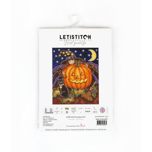 Cross-Stitch Kit “Pumpkin Girl”  LETISTITCH LETI 992