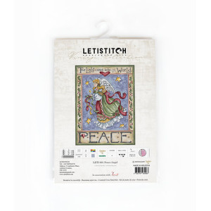 Cross Stitch Kit Peace Angel, Letistitch LETI 991