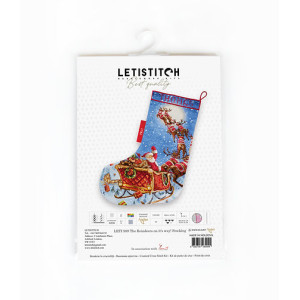 Cross-Stitch Kit “The Reindeers on their way! ”  LETISTITCH LETI 989