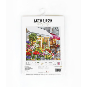 Cross-Stitch Kit “Flower Shop”  LETISTITCH LETI 986