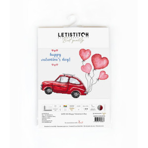 Cross-Stitch Kit “Happy Vallentine’s Day”  LETISTITCH LETI 983