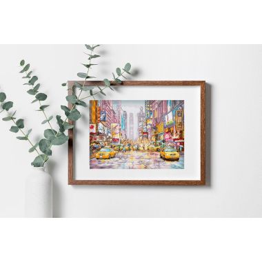 Cross Stitch Kit New York times square, L8222