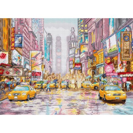 Cross Stitch Kit New York times square, L8222