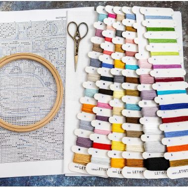 Cross Stitch Kit New York times square, L8222