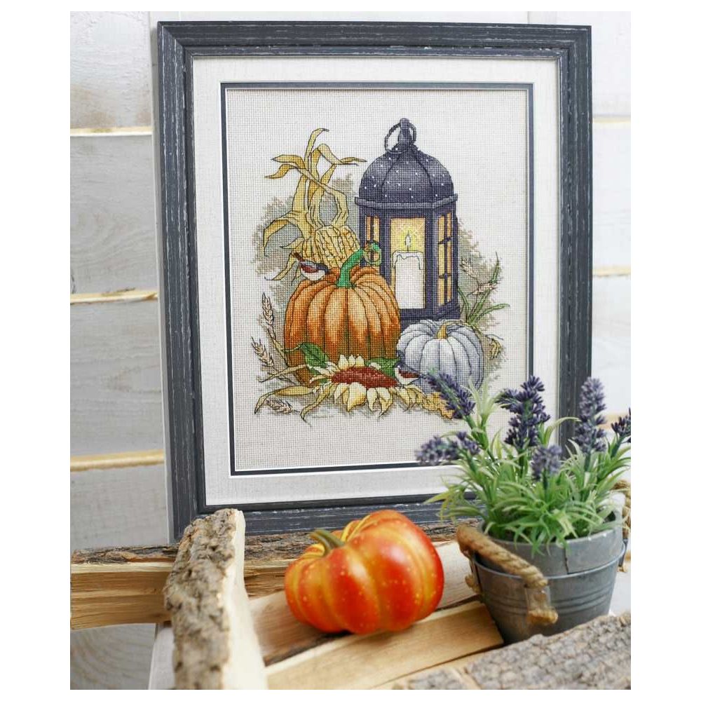 Cross-Stitch Kit “near Komori in autumn” Iris Design 04415