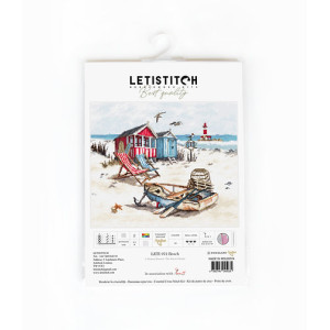Letistitch Beach Cross Stitch Kit LETI 972