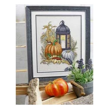 Cross-Stitch Kit “near Komori in autumn” Iris Design 04415