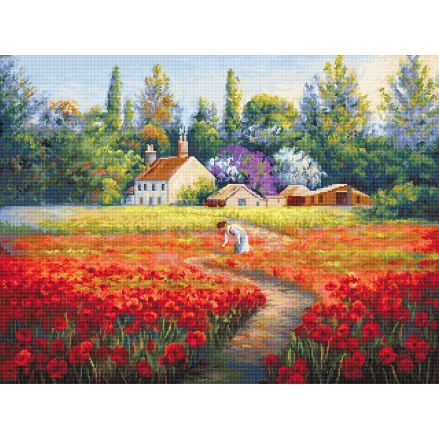 Cross Stitch Kit Not Forgotten, Luca-S B607