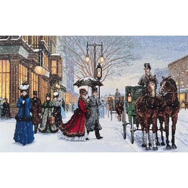 Counted Cross Stitch Kit Alan Maley's Gracious Era, Dimensions 3821