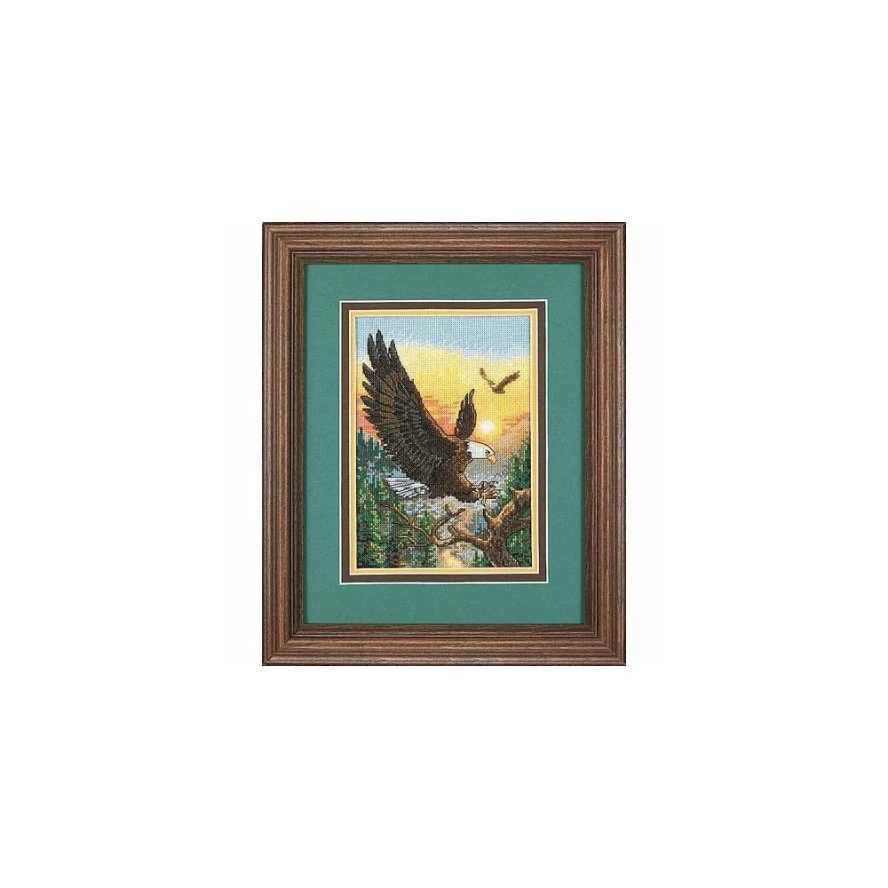 Dimensions Gold Collection Petites Counted Cross Stitch Eagles, 18 Count, 06759