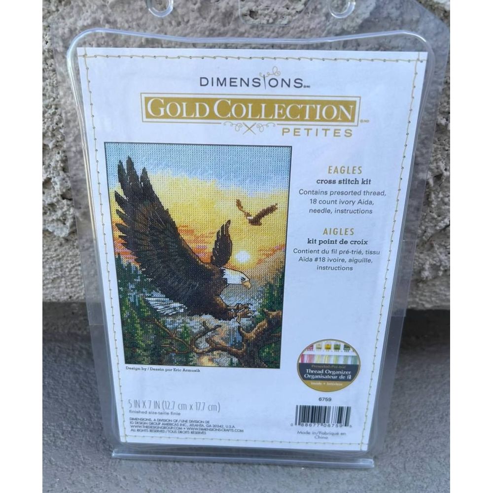 Dimensions Counted Cross Stitch Kit 06759 – Eagles