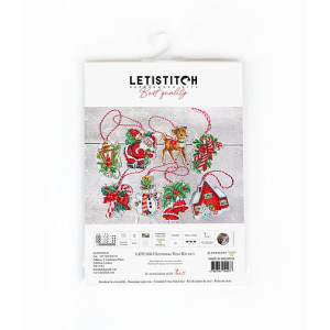 Letistitch Christmas Toys Kit nr.1 Cross Stitch Kit LETI 966