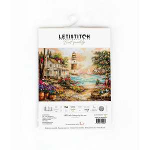 Letistitch Cottage by the Sea Cross Stitch Kit LETI 962
