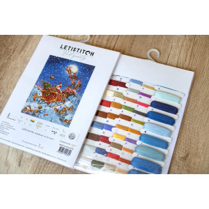 Cross-Stitch Kit The reindeers on their way!  LETISTITCH LETI 958