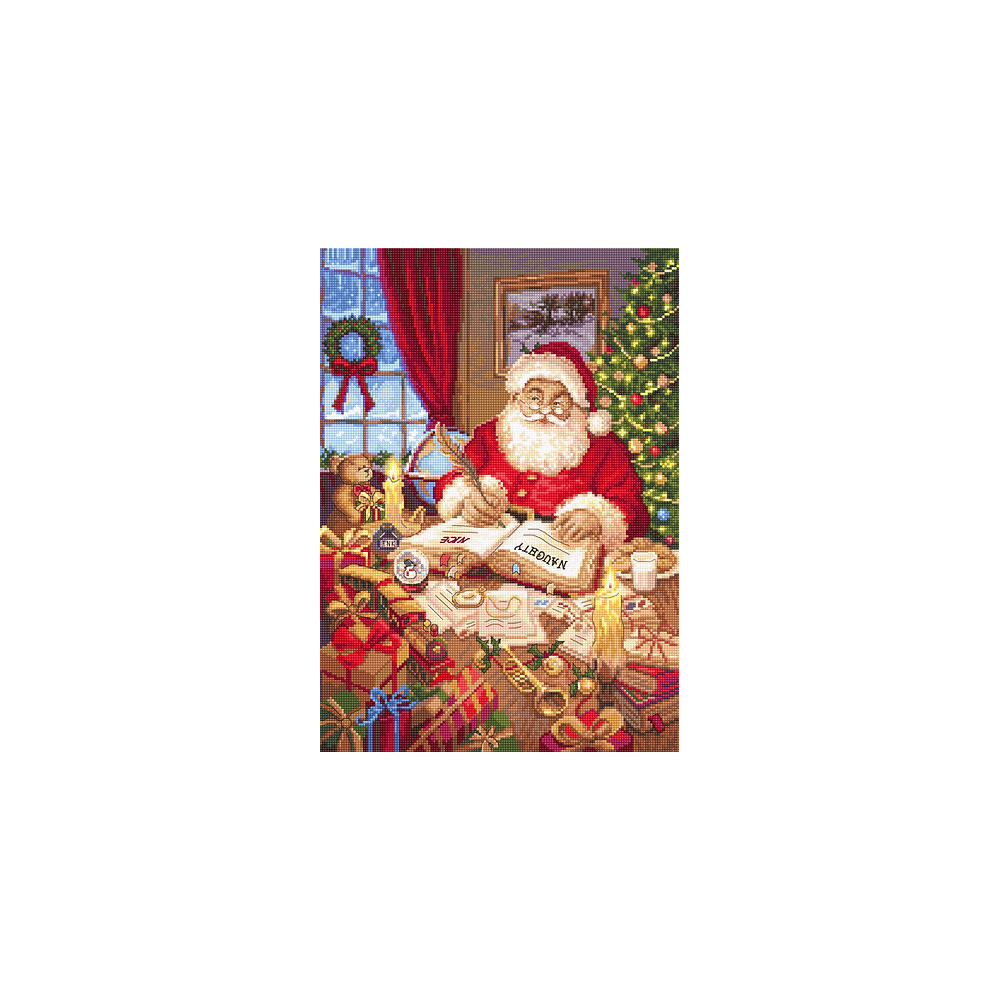 Cross-Stitch Kit The list of naughty and nice LETISTITCH LETI 951