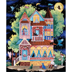 Letistitch Fairy Tale House Cross Stitch Kit LETI 937