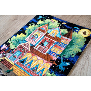 Letistitch Fairy Tale House Cross Stitch Kit LETI 937