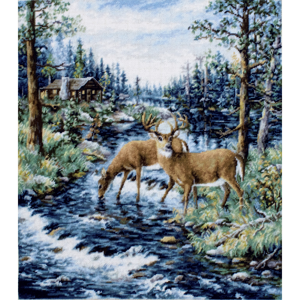 Tapestry kits “Peaceful Morning”  Luca-S G606
