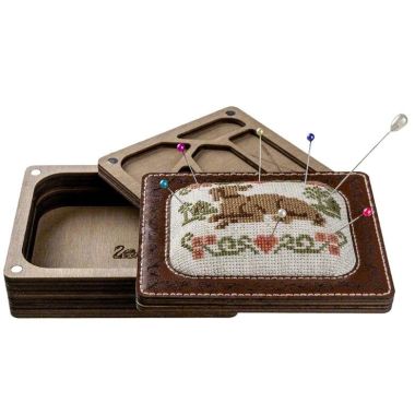 Set for making a needle holder plywood a good present