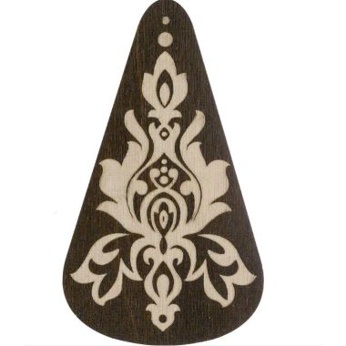 Case For 2 Scissors Plywood, 6,5*12 Cm a good present