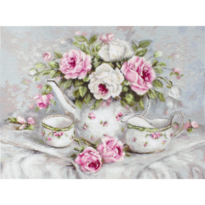 Tapestry kits “English Tea & Roses” Luca-S G565