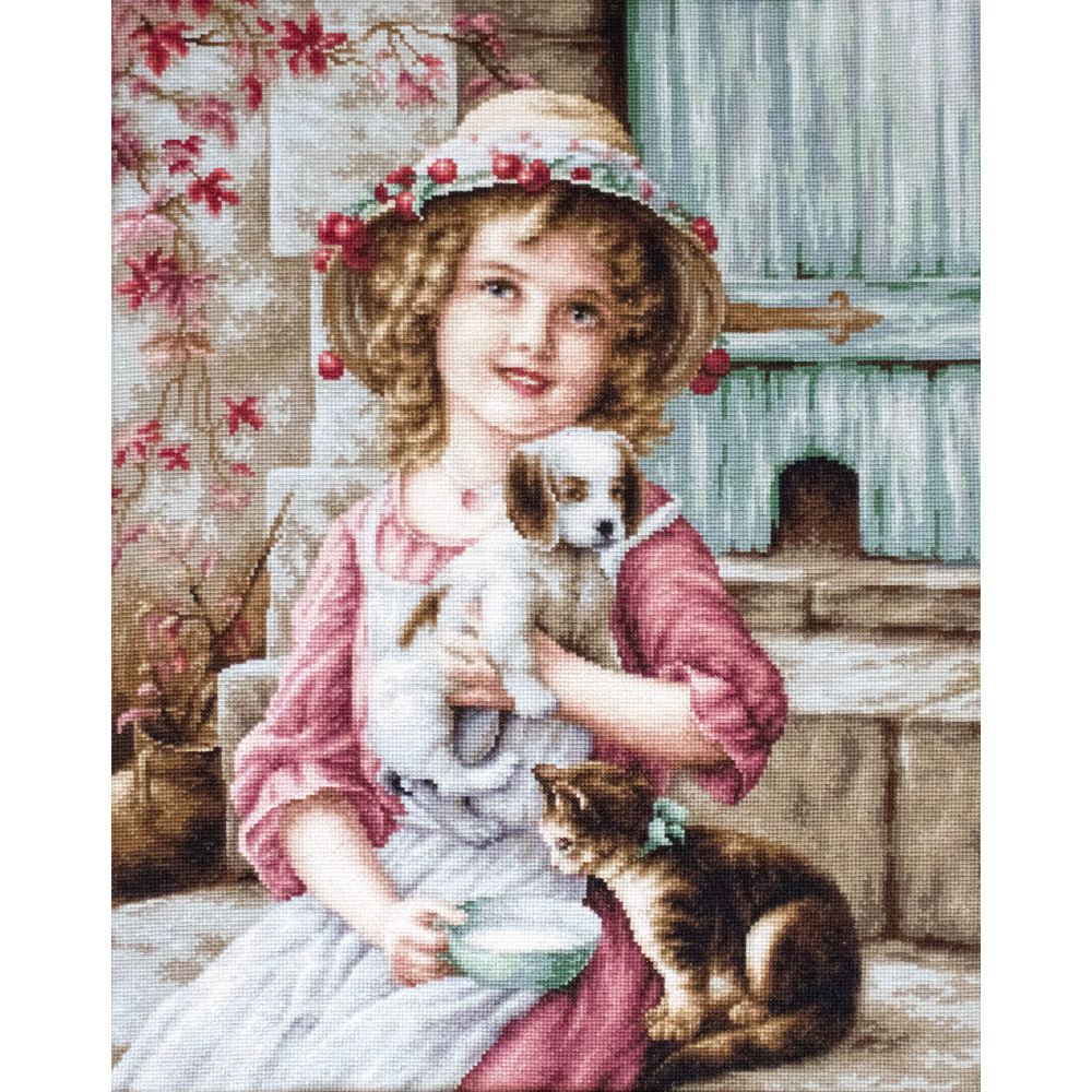 Tapestry kits “Best of Friends” Luca-S G518
