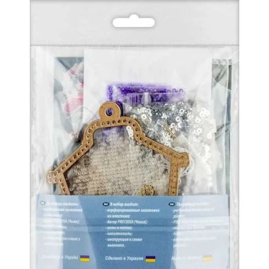 Bead Embroidery Kit on Wood, Christmas Tree Lantern, Wonderland Crafts LPL-070