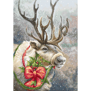 Tapestry kits “Christmas Deer” Luca-S G598