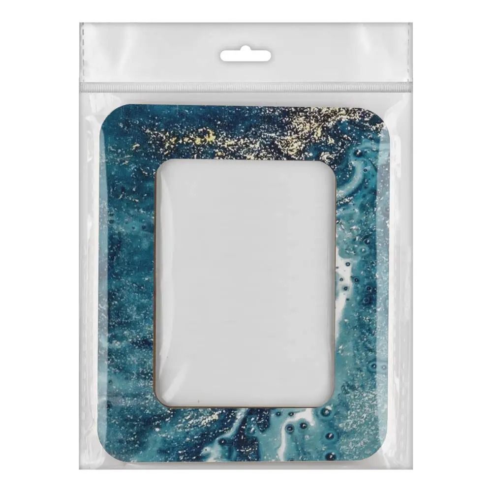Wonderland Crafts Magnetic Embroidery Frame FLMP-021 – Celadon Blue, 2.6″ × 3.5″
