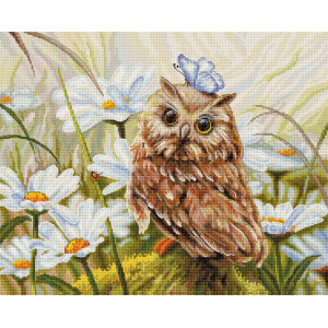 Cross Stitch Kit “Lucky Owl” Luca-S B7011