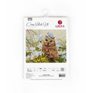 Cross Stitch Kit “Lucky Owl” Luca-S B7011