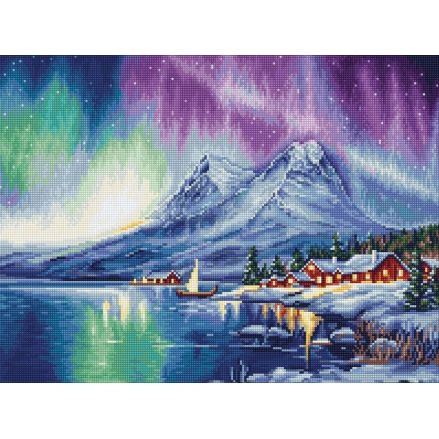Cross Stitch Kit Luca-S - Northern Lights, B705