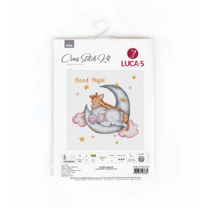 Cross Stitch Kit “Good Night” Luca-S B1192