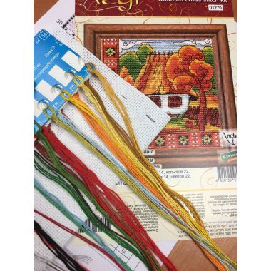 Cross-Stitch Kit “Autumn Bucovina” Lady 01270