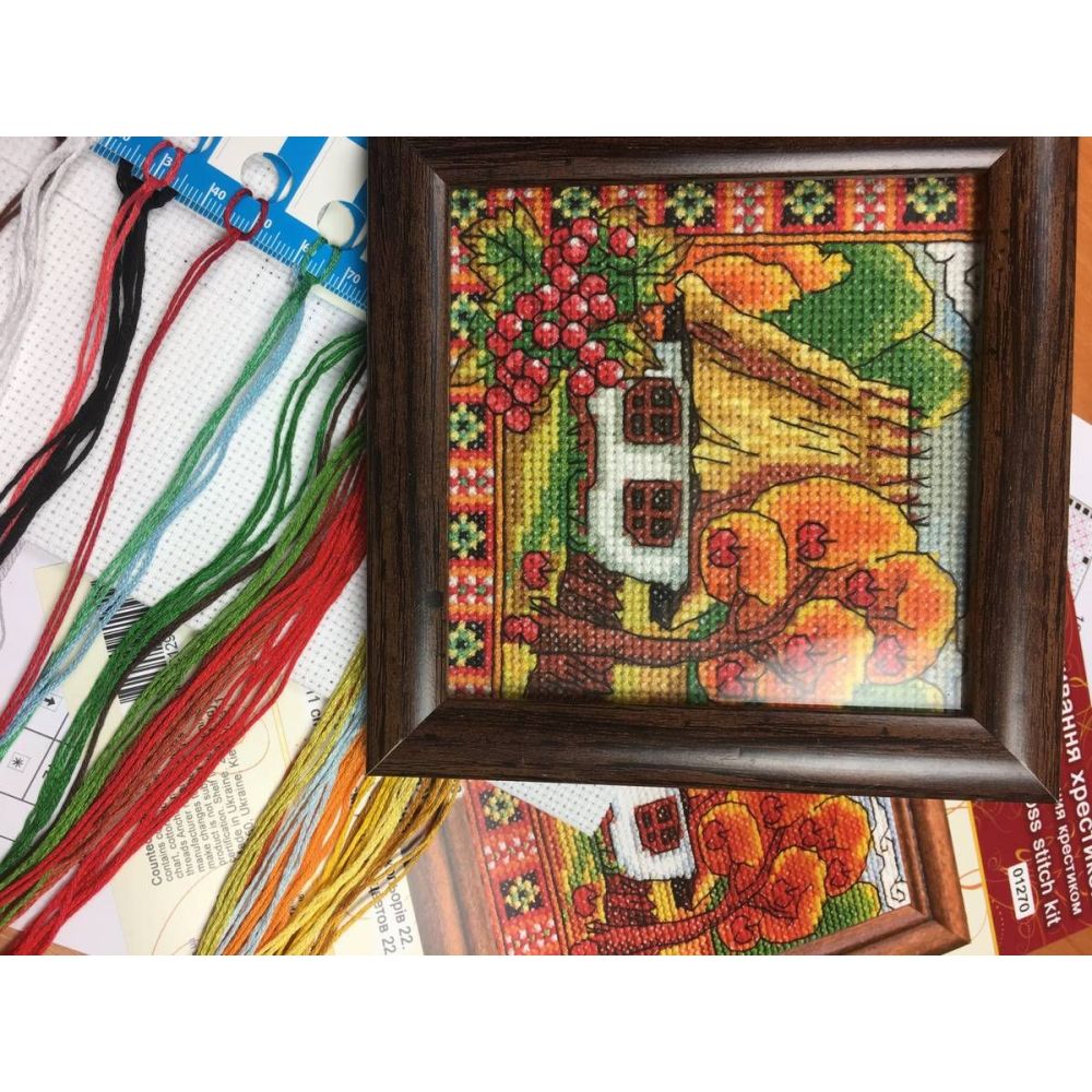 Cross-Stitch Kit “Autumn Bucovina” Lady 01270
