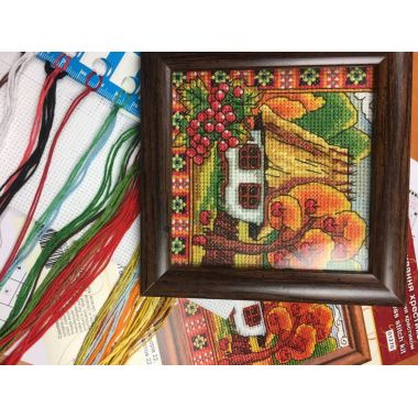 Cross-Stitch Kit “Autumn Bucovina” Lady 01270