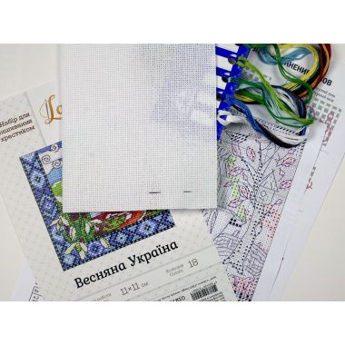 Cross-Stitch Kit “Spring Ukraine” Lady 01271
