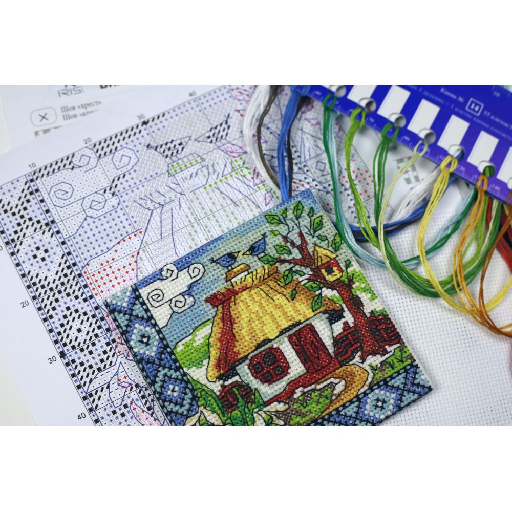 Cross-Stitch Kit “Spring Ukraine” Lady 01271