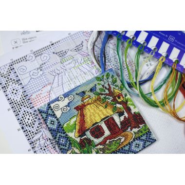 Cross-Stitch Kit “Spring Ukraine” Lady 01271