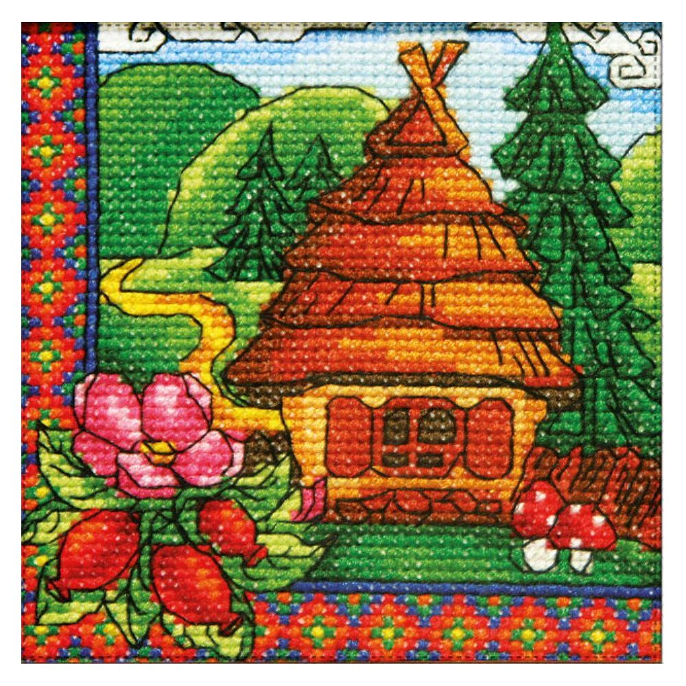 Cross-Stitch Kit “Carpathia Forests ” Lady 01273