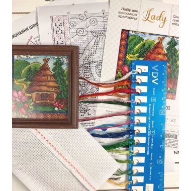 Cross-Stitch Kit “Carpathia Forests ” Lady 01273